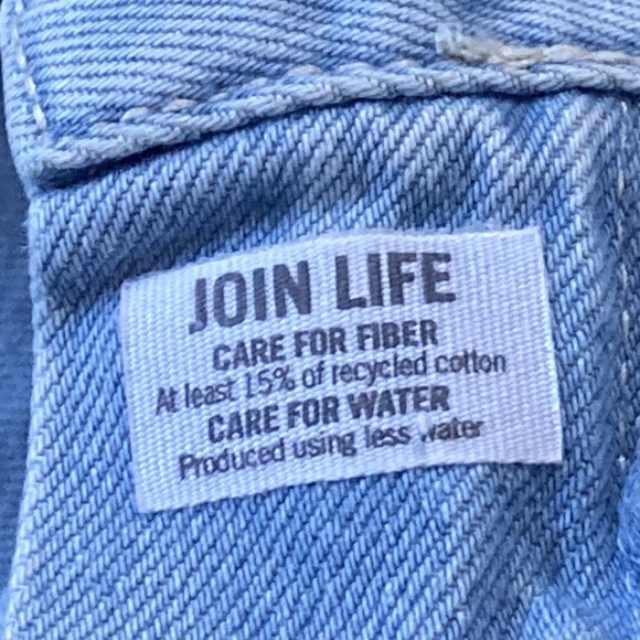 Bershka Loose Fit Straight Leg Light Wash Jeans, Women’s size 10 - Picture 6 of 14